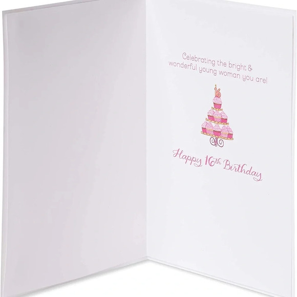 PAPYRUS 16th Birthday Card by Bella Pilar (Bright & Wonderful Young Woman) - Picture 4 of 9